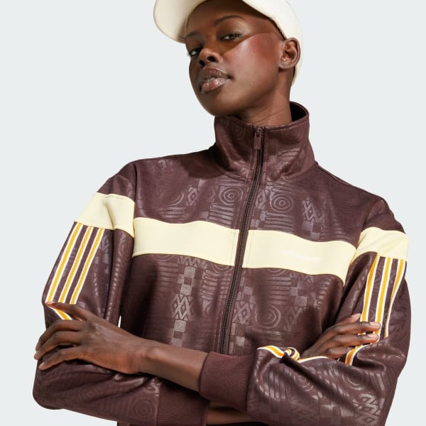 adidas '80s Track Top - Brown | adidas Türkiye