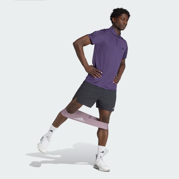 Purple Train Essentials Training Polo Shirt