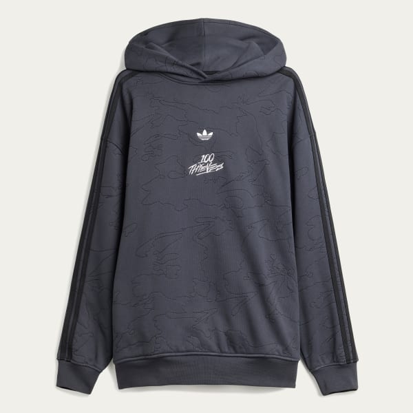 新作★adidas Originals★100 Thieves パーカー アディダス 100 Thieves パーカー - グレー | アディダス ジャパン
