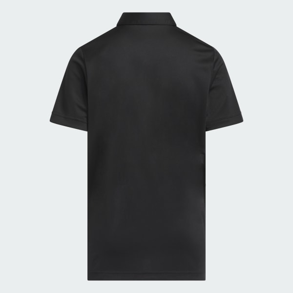 Black BOYS PERFORMANCE SHORT SLEEVE POLO SHIRT