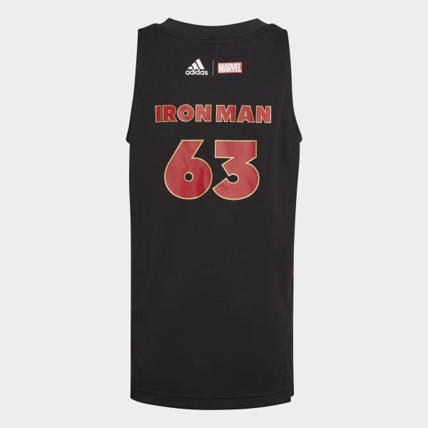 Black Real Madrid Marvel Avengers Jersey