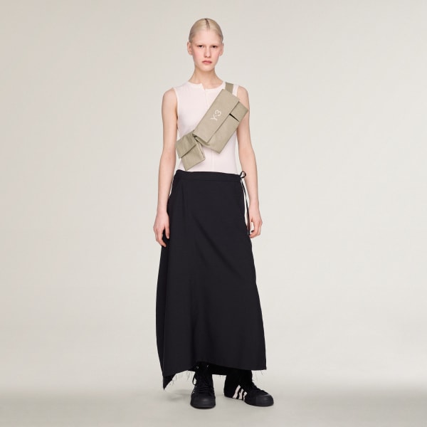 Kahverengi Y-3 ÇOK CEPLİ SLING ÇANTA