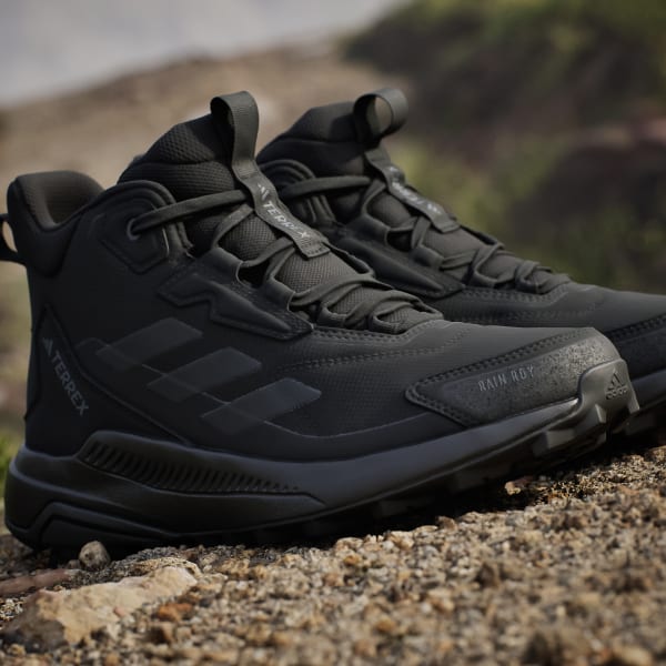 adidas Terrex Anylander Mid Rain.Rdy Hiking Sneakers - Black