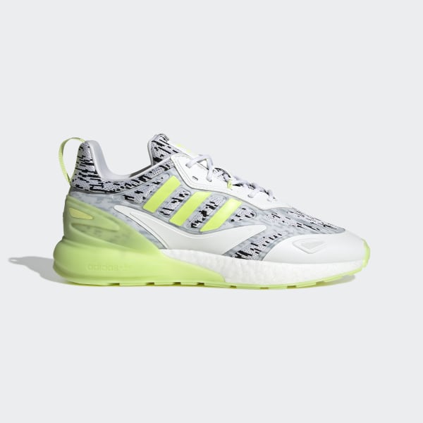 White ZX 2K BOOST 2.0 Shoes LWX68