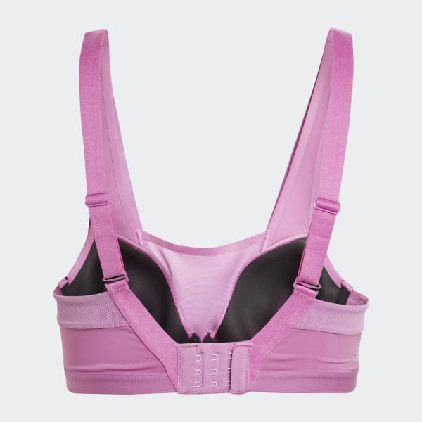 adidas TLRD Impact Luxe Training High-Support Bra - Purple