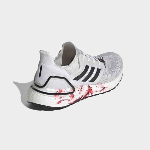 Ultra boost 20 red shop white blue
