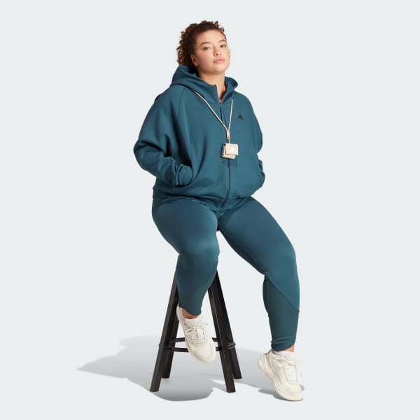 Turquoise Z.N.E. Leggings (Plus Size)