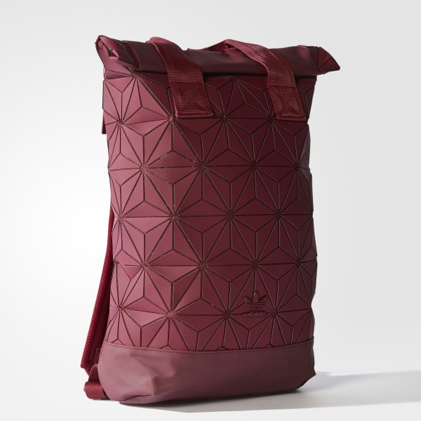 Adidas 3d Roll Top Backpack Burgundy Adidas Malaysia