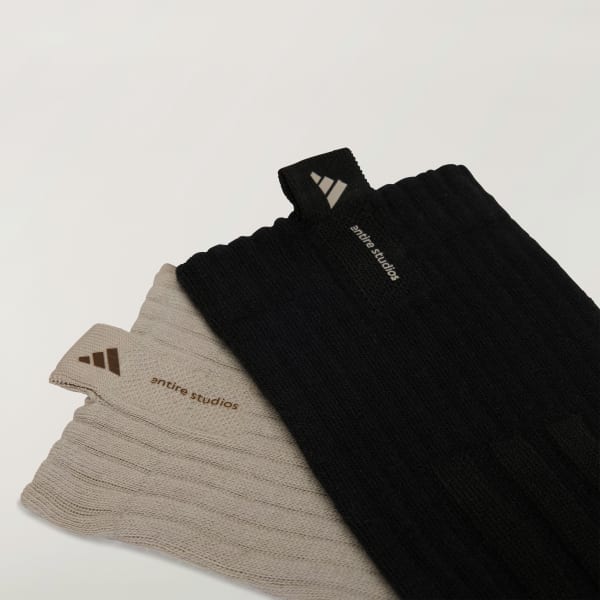 Black adidas x entire studios 레귤러 삭스 2켤레