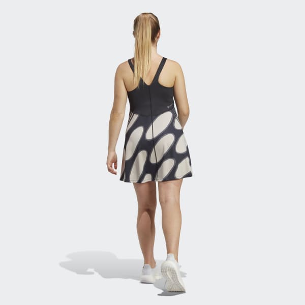 Marron Robe d'été adidas x Marimekko Run Icons 3-Stripes