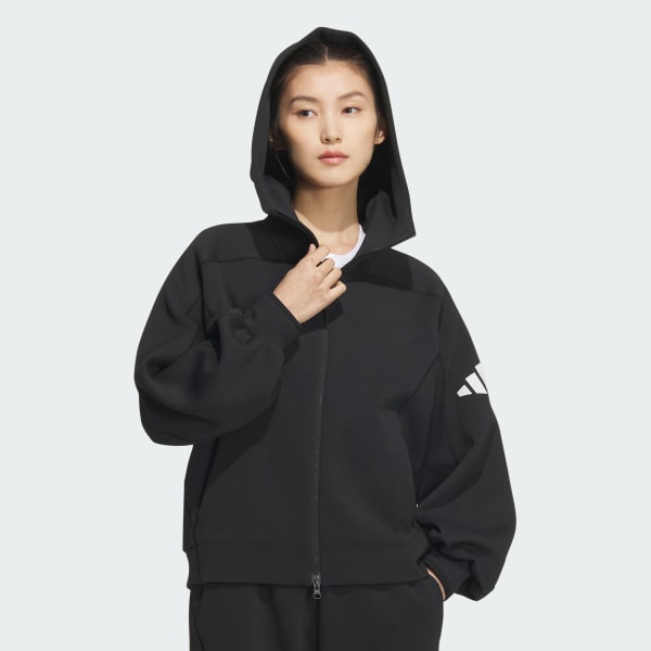 アディダス Z.N.E. JAPAN ルーズフィット フルジップフーディー