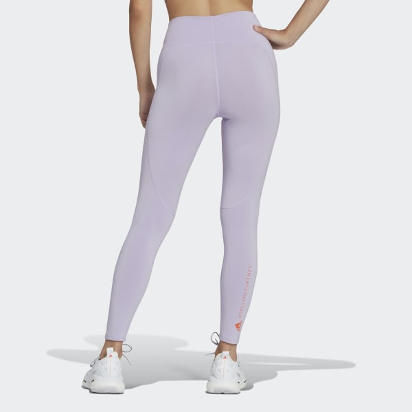 Purple adidas by Stella McCartney 7/8 Yoga Leggings VU562