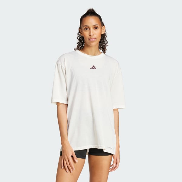 Λευκό Climacool One Rep at a Time Training Graphic Tee