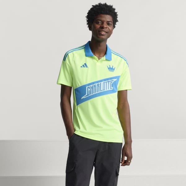 adidas Charlotte FC 2025 Archive Jersey - Yellow | Free Shipping