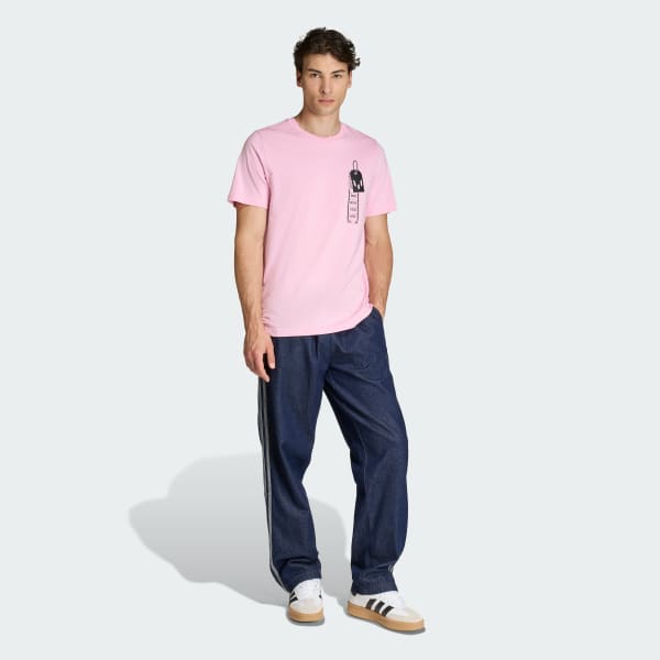 Rose T-SHIRT GRAPHIQUE FUN MESSI