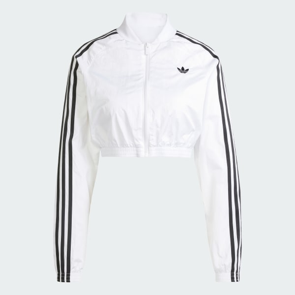 White Adicolor Teamgeist Cropped Track Top