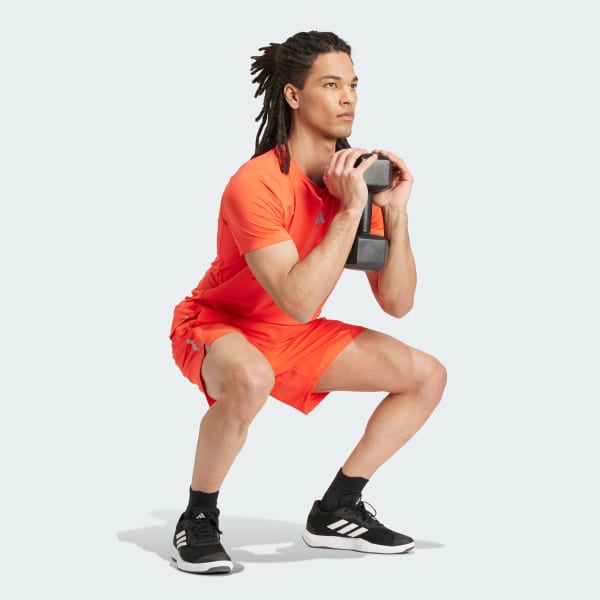 Orange Gym Training Tee