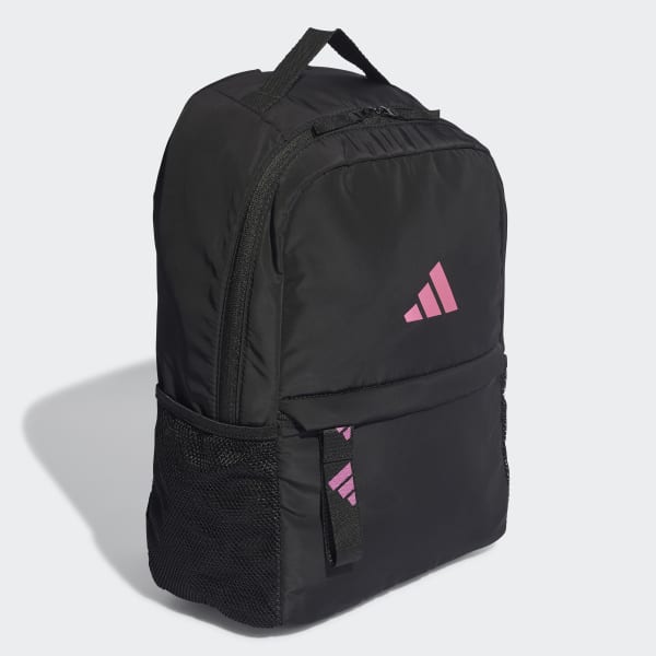 Svart Sport Padded Backpack