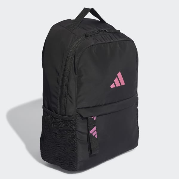 Adidas black and pink backpack online