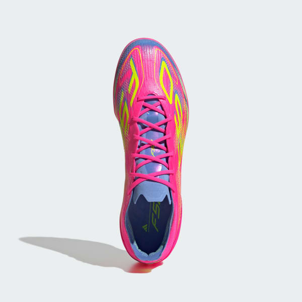 Rosa Calzado de Fútbol F50 Pro Césped Artificial