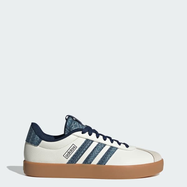 Adidas VL Court 3.0 Shoes Women s Off White Indigo Gum 8.5