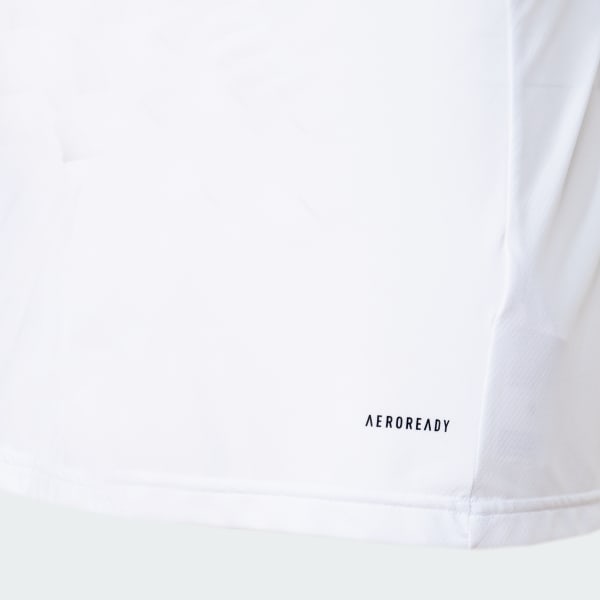 Branco Regata TREINO TRÊS LISTRAS