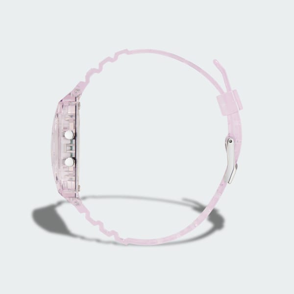 Pink Digital 2 Crystal Watch