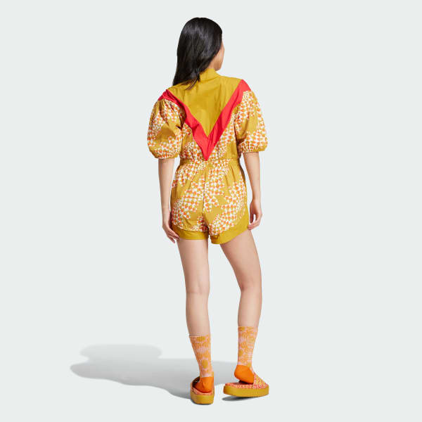 adidas x FARM Rio Premium Bodysuit Yellow Women s Lifestyle