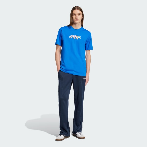 Blue adidas Originals Tee