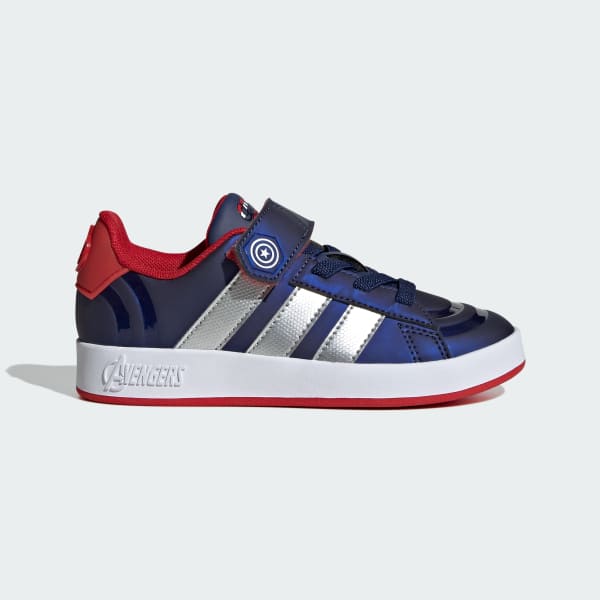 สีน้ำเงิน รองเท้า ADIDAS MARVEL AVENGERS GRAND COURT สำหรับเด็ก