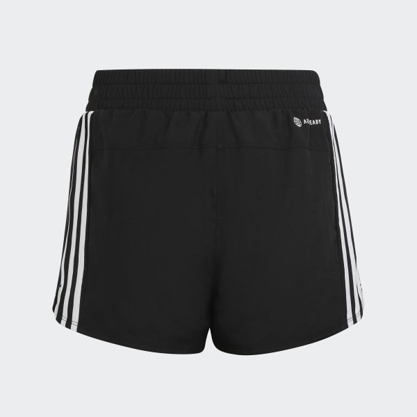 Negro Shorts Essentials 3 Rayas AEROREADY