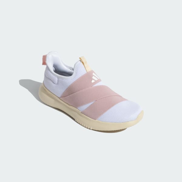 White Cush-Walk Shoes