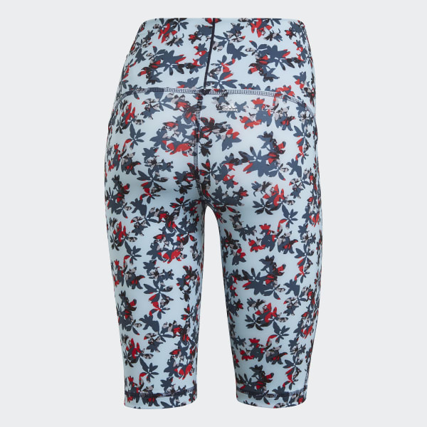 adidas by Stella McCartney TruePurpose Allover Print Cycling Tights Blue adidas Philippines