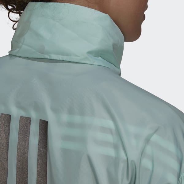 adidas Traveer WIND.RDY Jacket - Turquoise | Women\'s Hiking | adidas US