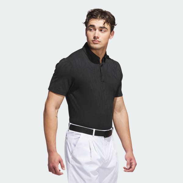 Đen Áo polo họa tiết – lựa chọn hàng đầu