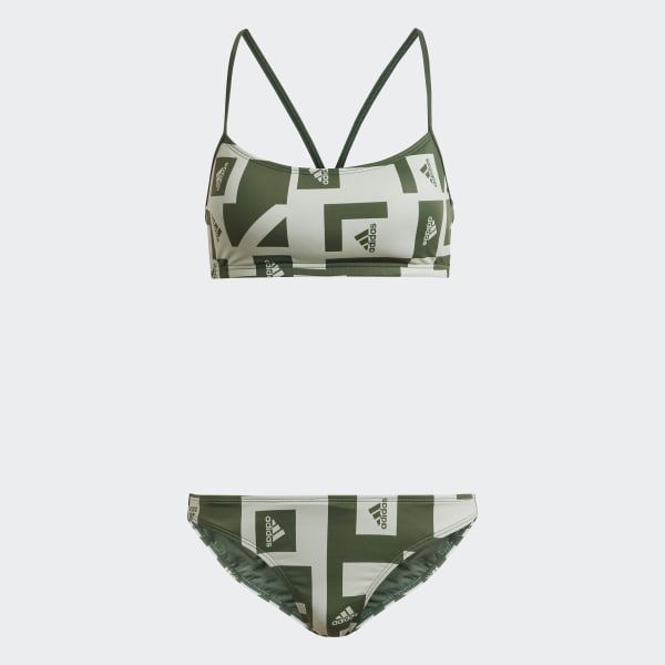 groen Logo Graphic Bikini YY105
