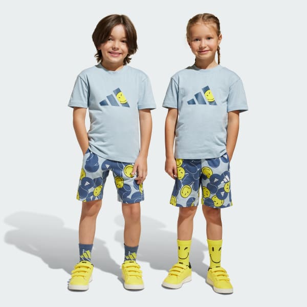 Adidas X Smileyworld Yazlık Takım - Mavi | adidas Türkiye