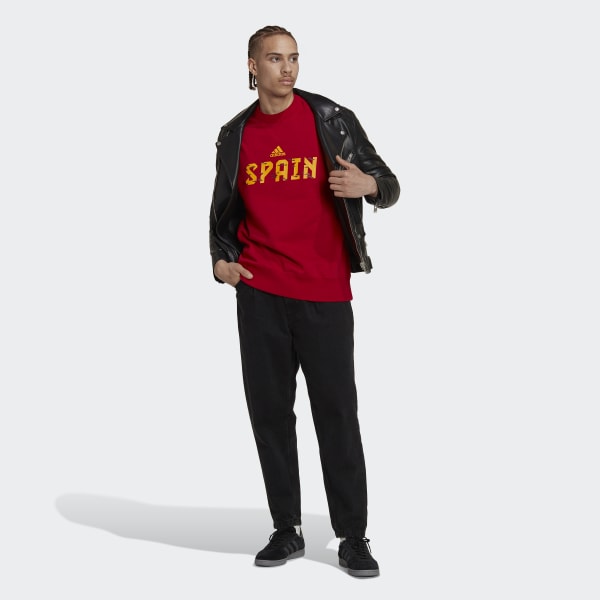 Rojo Sudadera cuello redondo Copa Mundial de la FIFA 2022™ España