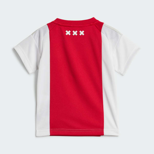 Branco Equipamento Principal 24/25 do Ajax Amsterdam – Bebé