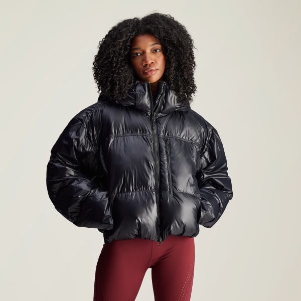 Black adidas by Stella McCartney TrueNature Short Padded Winter Jacket