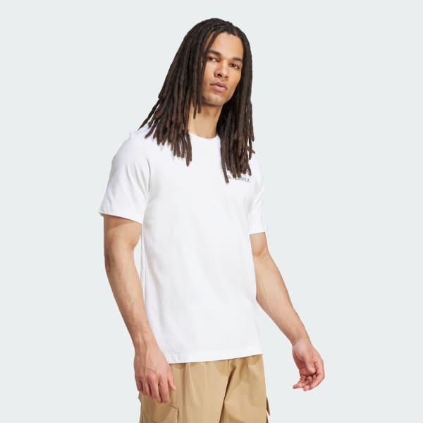 White Terrex Graphic Tee