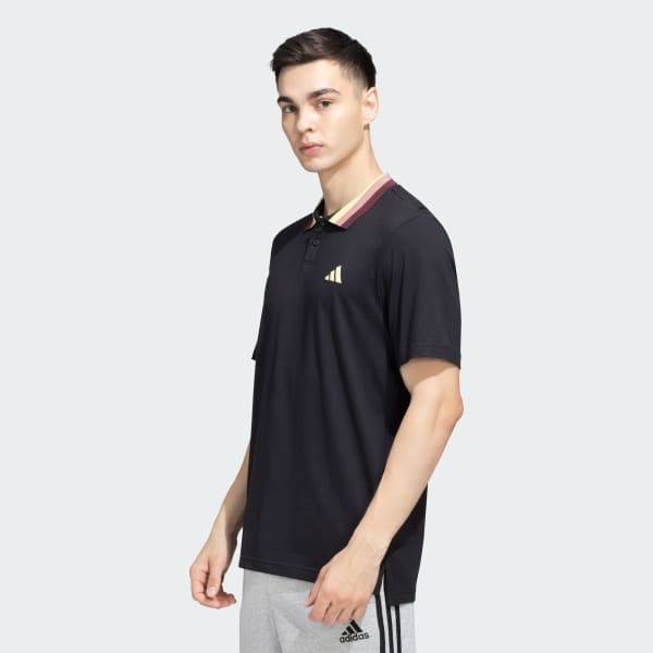 Black adidas Sportswear Polo Shirt