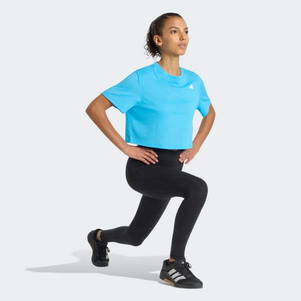 Azul Camiseta Treino Boxy Essentials