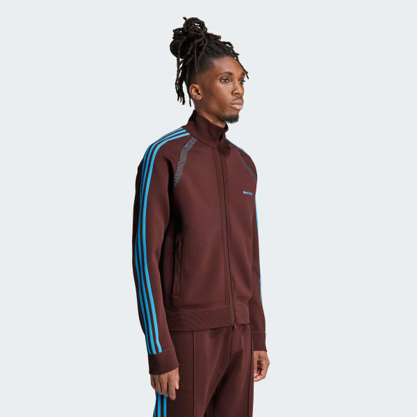 Adidas originals superstar best sale knit track top