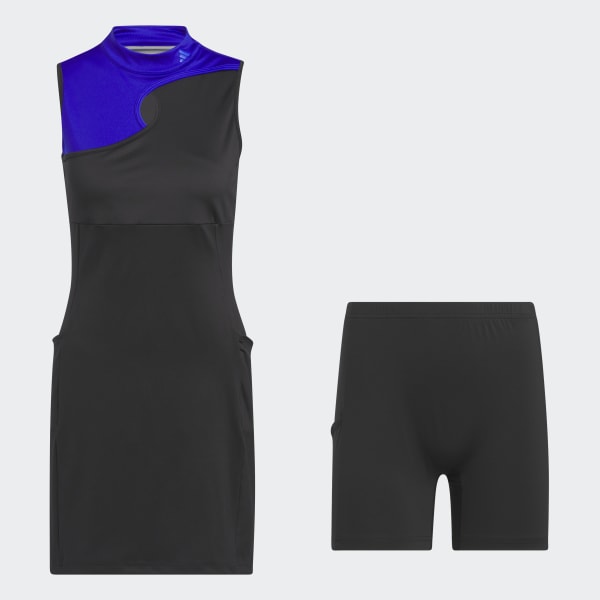 Black Ultimate365 Tour Colorblocked Golf Dress