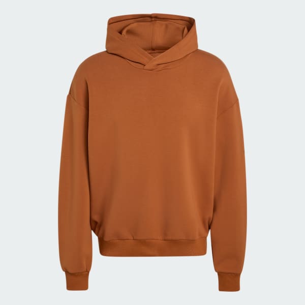 Marron SUDADERA CON CAPUCHA SOFT LUX