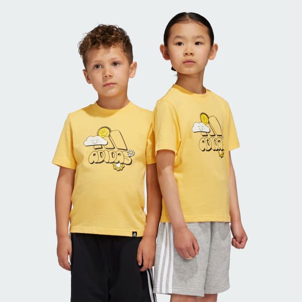 adidas Graphic Tee Kids Yellow adidas Philippines