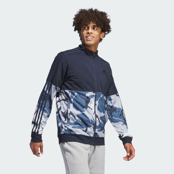 Adidas camo track jacket online