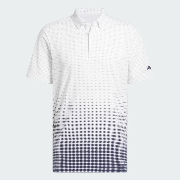Blanco Polo estampado Go-To Rise