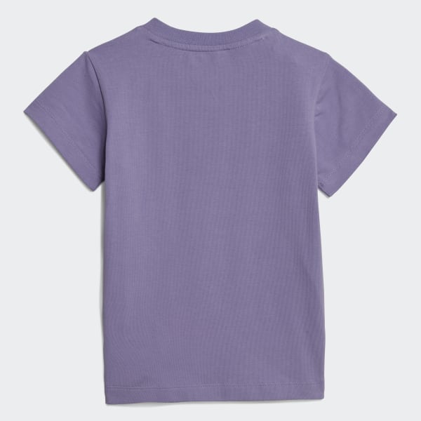 Violeta Conjunto camiseta y mallas Floral